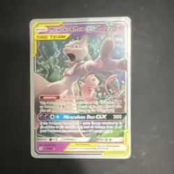 Pokemon Company Mewtwo & Mew GX TAG TEAM GX 71/236 WC Decks 2019 270HP EN - Image 1