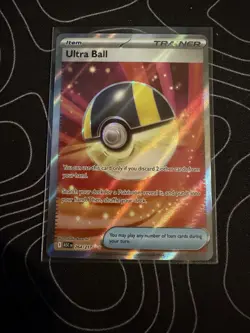 ULTRA BALL 264/217 ULTRA RARE ASCENDED HEROES POKEMON HOLO NEAR MINT - Image 1