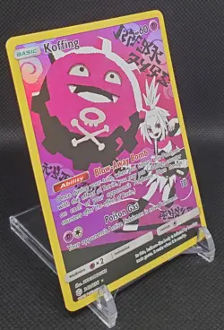 Pokemon Koffing Secret 243/236 Sm-Cosmic Eclipse Holo NM - Image 2