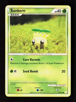 Sunkern 85/123 Common HeartGold & SoulSilver Pokemon Near Mint - Image 1