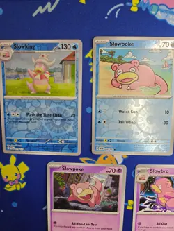 Pokemon TCG Slowpoke Slowbro Slowking Common Holo And Reverse Holo 8 - Image 2