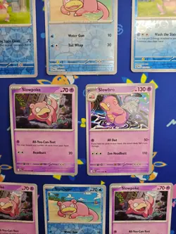 Pokemon TCG Slowpoke Slowbro Slowking Common Holo And Reverse Holo 8 - Image 4