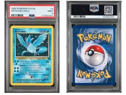 1999 POKEMON FOSSIL #2 ARTICUNO HOLO PSA 9 MINT - Image 3