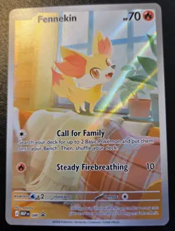 Fennekin 080 MEP Black Star Promo Mega Evolution: Chaos Rising Pokemon TCG - Image 1