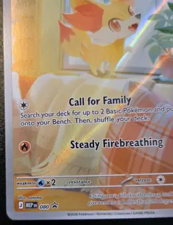 Fennekin 080 MEP Black Star Promo Mega Evolution: Chaos Rising Pokemon TCG - Image 4