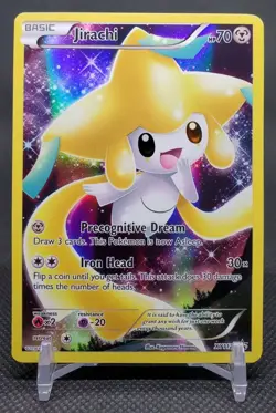 Jirachi XY112 XY Black Star Promo Mythical Collection Pokemon Holo LP - Image 1