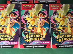 (5) Pokemon TCG Ascended Heroes BOOSTER BUNDLE Lot X5 FACTORY SEALED Brand New - Image 4