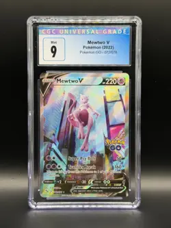 Mewtwo V (Alternate Full Art) 072/078 Pokemon GO Holo - Image 1