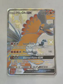 Ho-Oh GX SV50/SV94 Shiny GX Rare Hidden Fates Shiny Vault Pokemon Holo Near Mint - Image 1