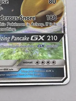 Snorlax GX SM05 Full Art Ultra Rare Pokemon - Image 5