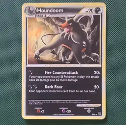 Pokemon Houndoom 5/90 Undaunted Holo Rare Stage 1 Card 90 HP - Image 1