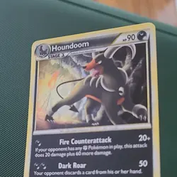 Pokemon Houndoom 5/90 Undaunted Holo Rare Stage 1 Card 90 HP - Image 2