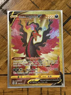 Pokemon TCG Brilliant Stars - Galarian Moltres V 183/172 - Secret Holo Rare - Image 3