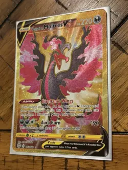 Pokemon TCG Brilliant Stars - Galarian Moltres V 183/172 - Secret Holo Rare - Image 5