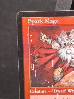 MTG Spark Mage Foil Odyssey 222/350 Old Border LP Magic Card - Image 5