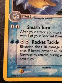 Blastoise 1/17 POP Series 3 Promo Pokemon Card Holo Foil Rare HP - Image 5