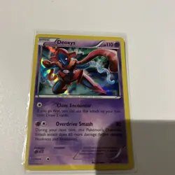Pokemon XY Roaring Skies Deoxys 33/108 Holo Rare NM Near Mint Pokemon Card - Image 1