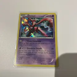 Pokemon XY Roaring Skies Deoxys 33/108 Holo Rare NM Near Mint Pokemon Card - Image 4