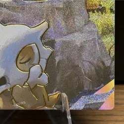 Cubone Holo Full Art SDR PM-SDR No.009 Pokemon TCG Fighting Type Card - Image 5