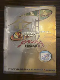 1999 Pokemon Japanese Neo Genesis Series 1 Promo 9-card Set Binder Complete - Image 2