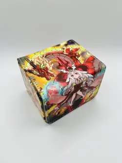 Yugioh Card Deck Box TCG Kurikara DivinCarnate Fits 100 Cards Magnetic - Image 1