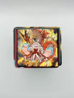 Yugioh Card Deck Box TCG Kurikara DivinCarnate Fits 100 Cards Magnetic - Image 3