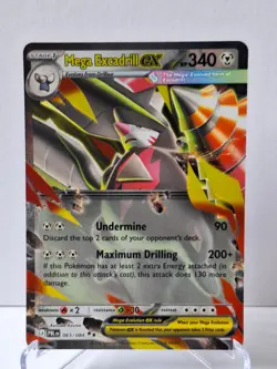 Mega Excadrill ex - 065/084 - Ultra Rare - Pitch Black - NM/M - Pokemon Card - Image 1