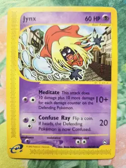 Jynx - AQ: Aquapolis (18/147) WotC e-Reader Rare Pokemon Card LP - Image 1