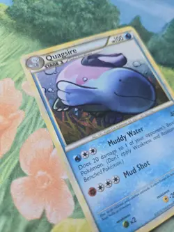 Quagsire - HGSS1: HeartGold SoulSilver (9/123) Holo Rare Pokemon Card NM - Image 2