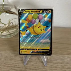 Pokemon Celebrations Flying Pikachu v Holo Card 006/025 Ultra Rare NM Near Mint - Image 1