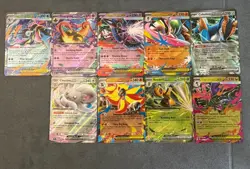 POKEMON TCG CHAOS RISING 9 CARD EX LOT With Free Promo - Image 1
