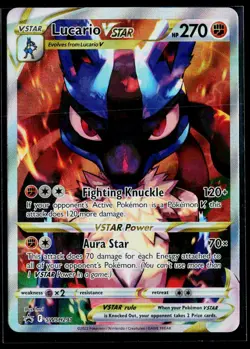 SWSH: Sword & Shield Promo Cards #SWSH291 Lucario VSTAR NM - Image 1