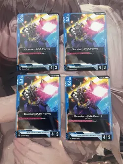 4x Gundam (MA Form) - ST01-002 NM - Gundam TCG Card Game - Image 1