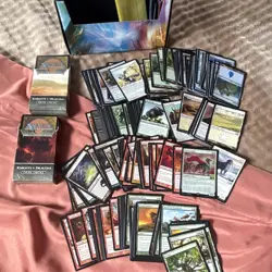 Magic: The Gathering Duel Decks Knights vs Dragons Mixed Card Lot - Image 1