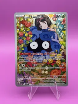 Pokemon TCG Erika's Tangela 218/217 Ascended Heroes Illustration Rare NM Card - Image 1