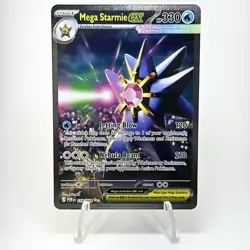 Mega Starmie EX Special Illustration Rare 118/088 POR Pokemon TCG Card Near Mint - Image 1