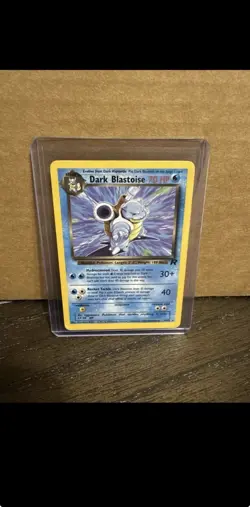 Pokemon TCG Dark Blastoise 20/82 Rare Non-Holo Card LP - Image 1