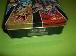 Yugioh Premium Collection Tin with 4 Manuals and 4 Playmats Lot No Cards - Image 4