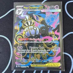 Pokemon card 099/084 Mega Chandelure ex mega evolution Pitch Black - Image 1