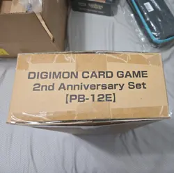 Digimon Card Game 2nd Anniversary Set PB-12E SEALED - Image 1