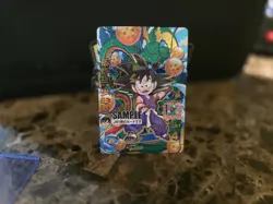 Son Goku Super Dragon Ball Heroes CP Card HJ1-CP1 (SAMPLE) SDBH TCG Japanese - Image 1