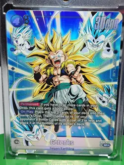 Bandai Dragon Ball Super Card Game Gotenks FB04-033 SR* Foil ENG Battle 30k - Image 1