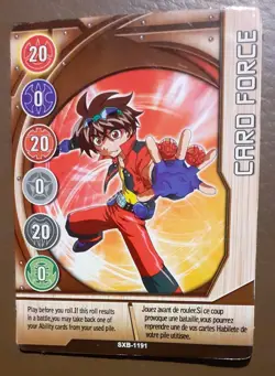 Carte Bakugan Battle Brawlers Card Force SXB-1191 - Image 1