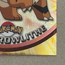Topps Chrome Pokemon 58 Growlithe Pokemon Card Rare Stamped - Image 5