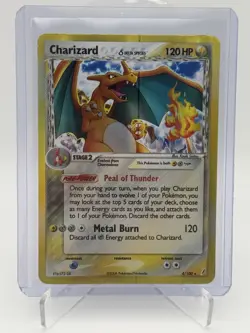 Pokemon TCG Charizard Delta Species EX Crystal Guardians Reverse Holo Card 4/100 - Image 1