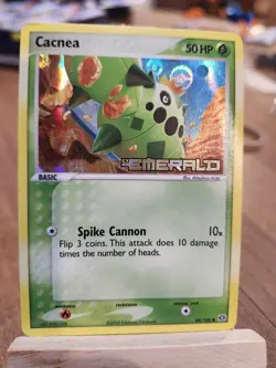 Cacnea 44/106 Reverse Holo Pokemon TCG Card - Image 1