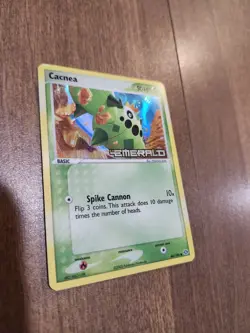 Cacnea 44/106 Reverse Holo Pokemon TCG Card - Image 3