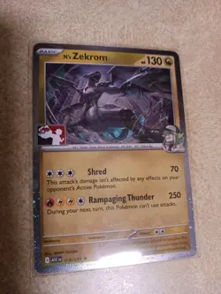 N's Zekrom - (Cosmos Holo) 155/217 Prize Pack Series Cards Holo - Image 2