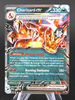 Charizard ex - Promo SV: Scarlet & Violet Promo Cards 196 Holo NM - Image 1
