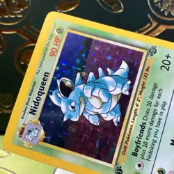 Pokemon TCG 1st Edition Nidoqueen Jungle Holo Card 7/64 LP + NM - - Image 3